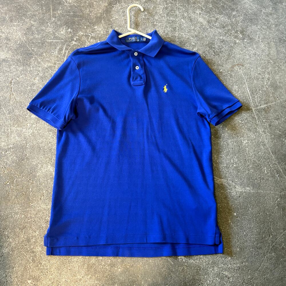 Ralph Lauren Polo Shirt Mens S Blue Small Pony Embroidered Preppy